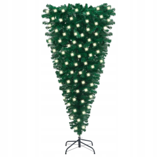 Umelý vianočný strom invertovaný LED Green 150 cm