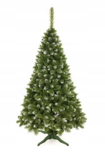 Umelý vianočný stromček diamantová borovica 220 cm prémiová