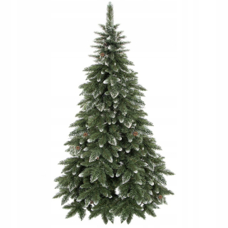 Umelý vianočný stromček diamantová borovica krásna 250 cm