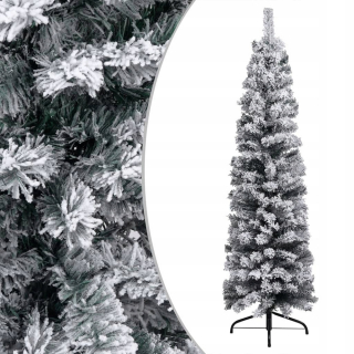 Umelý vianočný stromček s LED snehom 150 cm