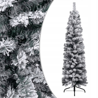 Umelý vianočný stromček s LED snehom 240 cm