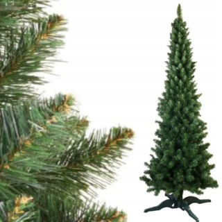 Zelený umelý vianočný stromček 220 cm strom
