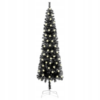 Vianočný strom Szucza LED čierna 150 cm