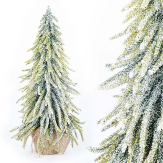 Umelý vianočný stromček - PE Snow - pokrytý 49 cm