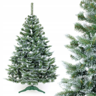 Umelý vianočný stromček Alpine Pine maľovaný 220 cm