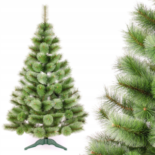 Zelený umelý vianočný stromček 220 cm