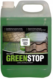 Prípravok do jazierka, rybníka - CID Lines Greenstop odstraňuje bazén na streche sedimentu machu riasy 5 l