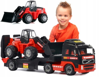 Hračka do pieskoviska - MAMMOET BIG TRUCK TRUCK RÝPADLO RÝPADLO 6733