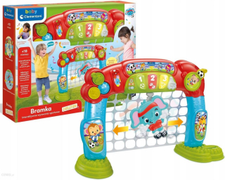 Futbalové príslušenstvo pre deti - Clementoni Interactive Gate učí zábavu