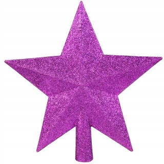 Tip na vianočný stromček Czub Star Glitter Holidays 13x14