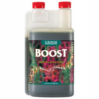 Záhradné hnojivo - Canna Boost 1L Cannaboost zlepšuje kvalitu rýchlo rastúcich rastlín.