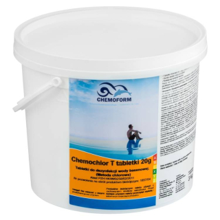 Bazénová chémia - Chemochlor T Rýchle tablety - chlór bazéna v 20 g 5 kg