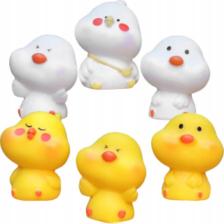 Dekorácia do záhrady - Chick Doll Ornament Desk Child 6 PCS