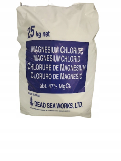 Cestná soľ - Chlorid horčíka šiestich 25 kg.