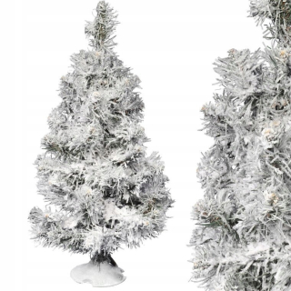 Vianočný stromček zasnežený umelým prirodzeným vzhľadom Christmas N