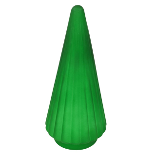 Sklenený vianočný stromček pre 28 cm LED batérie