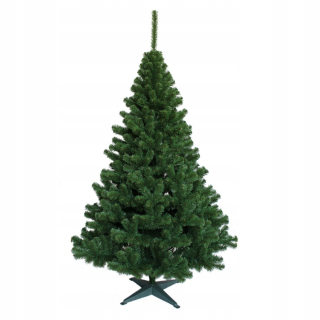 Umelý vianočný stromček zelený jedľa 200 cm