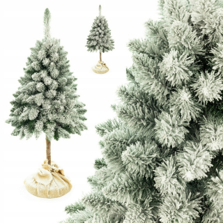 Umelý vianočný stromček, borovica zasnežená, 180 cm