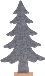 Vianočný stromček 40 cm šedá