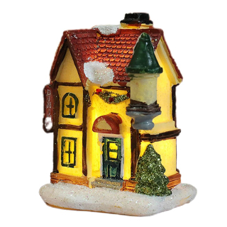 Miniatúrne vianočné ozdoby 3D miniatúry