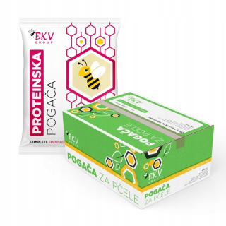 Krmivo pre včely - Koláč pre včely s bielkovinami a vitamínmi - 15 x 1 kg - BKV Proteinska