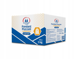 Krmivo pre včely - Včelársky koláč s probiotickým 15x1kg