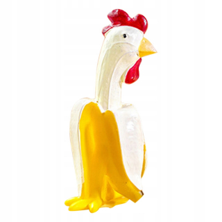 Príslušenstvo pre záhradné náradie - Kreatívne banánové kuracie umenie socha záhrada Chick sc