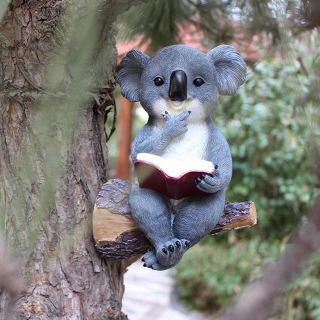 Krásna socha medveď koala zviera