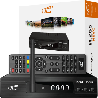 Dekodérový tuner suchozemského tuneru DVB-T2 H.265 HEVC Full HD USB HDMI / WIFI