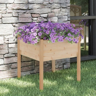 Záhradný box- Záhradný hrniec 70x70x70 cm, masívne borovica dreva