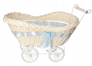 Flowerpot Shell Trolley dekorácie 32cm x 42cm veľký