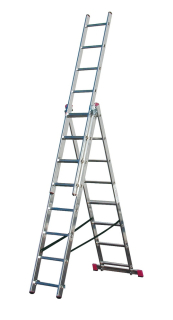 Hliníkový rebrík 3x7 Krause Corda 5,40 m 10377