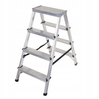 Dvojitý hliníkový platforma rebríkov DRBEST 2X4