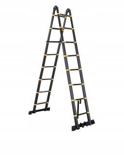 Attrong Texcove Ladder 5,0 m čierny