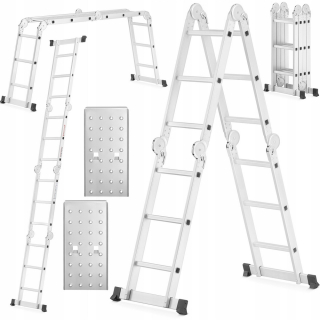 4x3 Higher + Platform Hliníkový rebrík