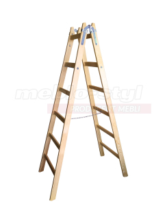 Drevená maľba rebrík 2x6 úrovne