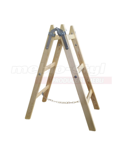 Drevená maľba rebrík 2x3 úrovne
