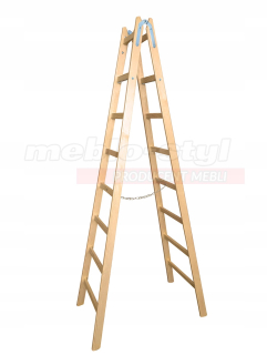 Drevená maľba rebrík 2x8 úrovne