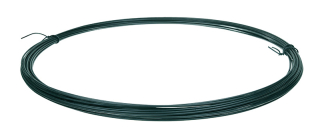 Pletivo, sieť - Napätý drôt pre sieť 3,6 mm PVC 300 m zelená