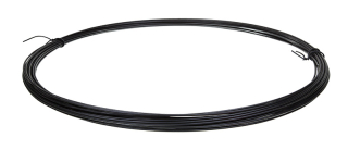 Teningový drôt 3,6 mm potiahnutý 50 m čierny
