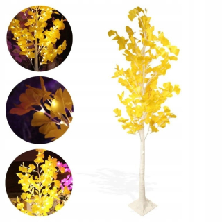 LED osvetlenie stromov LED 150 cm s listami