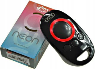 Diaľkové ovládanie na bránu - DTM neón 433 MHz Red Diode Pilot pre bránu