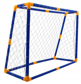 Futbalové príslušenstvo pre deti - VEĽKÁ FUTBALOVÁ BRANKA PRE DETI + PODLOŽKA NA NÁCVIK TRIKOVANIA + LOPTA +
