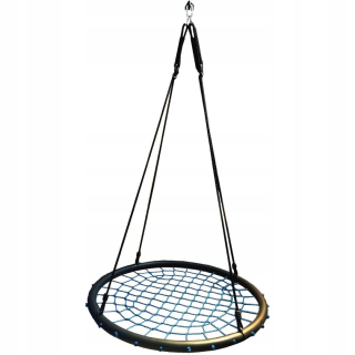 Záhradná hojdačka - Veľké záhradné hojdacie storky hniezdo 120 cm
