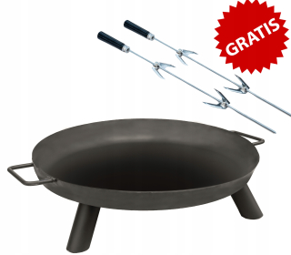 Záhradné ohnisko - Veľká záhradná krb pre Bonfire Cauldron 70 cm