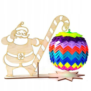 Veľký drevený stojan 16 cm Mikołaj xxxl