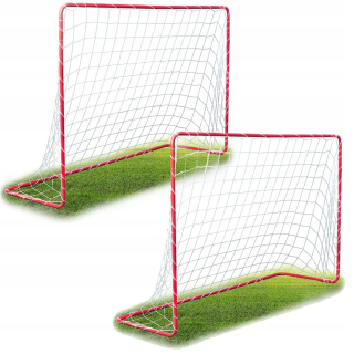 Športová hračka - Dva veľké futbalové góly pre futbal 183 x 122 x 61 cm set 2 ks
