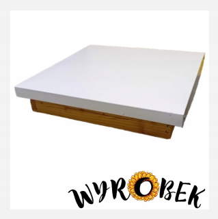 Včelí úľ - Drevená strecha 10-riadkovú 10-riadkovú Wielkopolski/Ostrowska s pozinkovaným listom