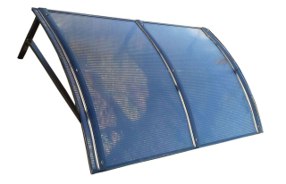 Strecha nad dverami balkónový polykarbonát terasa 8 mm