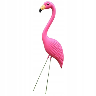 Ružové dekorácie záhrady Flamingo